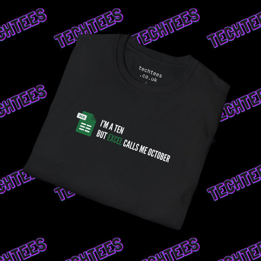 I'm A 10 But Excel Calls Me October