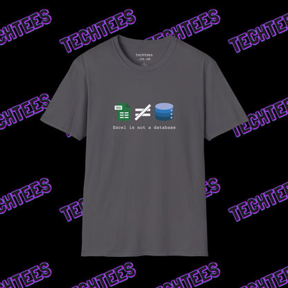 Excel is not a Database